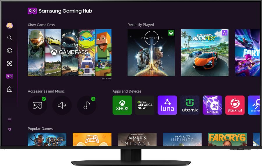 Samsung TQ50QN90D : Samsung Gaming Hub