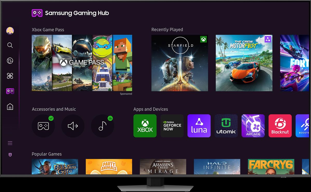 TV QLED pour le gaming 