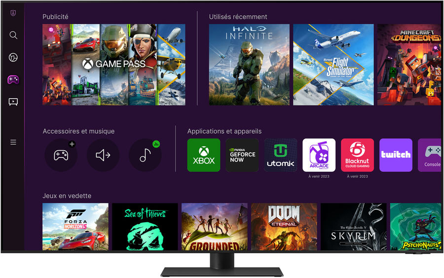  Samsung TQ85QN95C : gaming hub