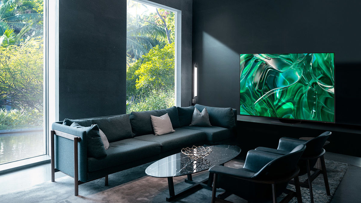 Samsung TQ55S95C  : mise en situation  Samsung TQ55S95C  : mise en situation