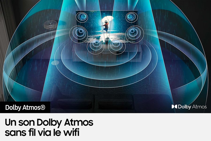  Samsung TQ55S95D : Dolby Atmos