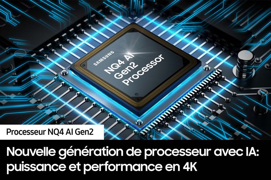  Samsung TQ55S95D : processeur Neural Quantum 4K