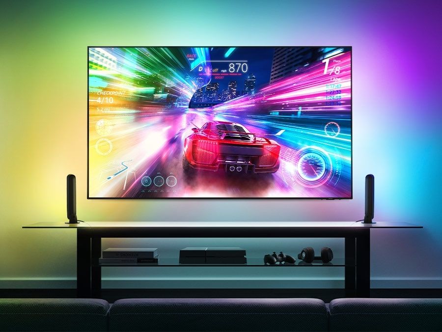Le téléviseur Samsung TQ65Q80D s'adresse aux gamers avec une fréquence de rafraîchissement de 120 Hz et la prise en charge du FreeSync Premium Pro et du VRR.