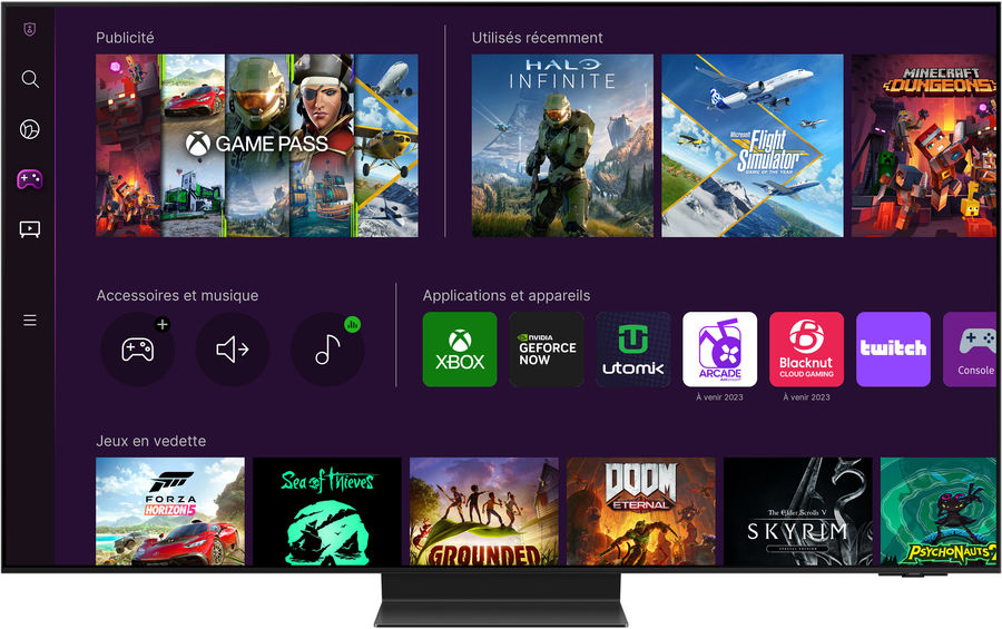  Samsung TQ65S95C 2023 : gaming hub