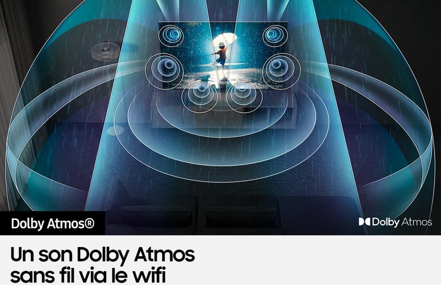  Samsung TQ77S95C 2023 : Dolby Atmos