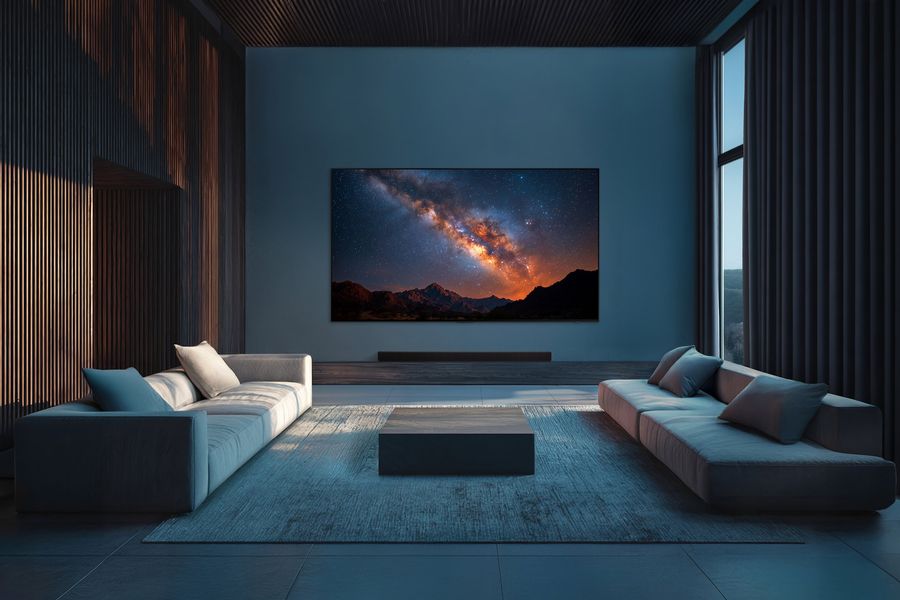 T&eacute;l&eacute;viseur Samsung TQ77S95H avec traitement OLED Sans reflet Glare-Free