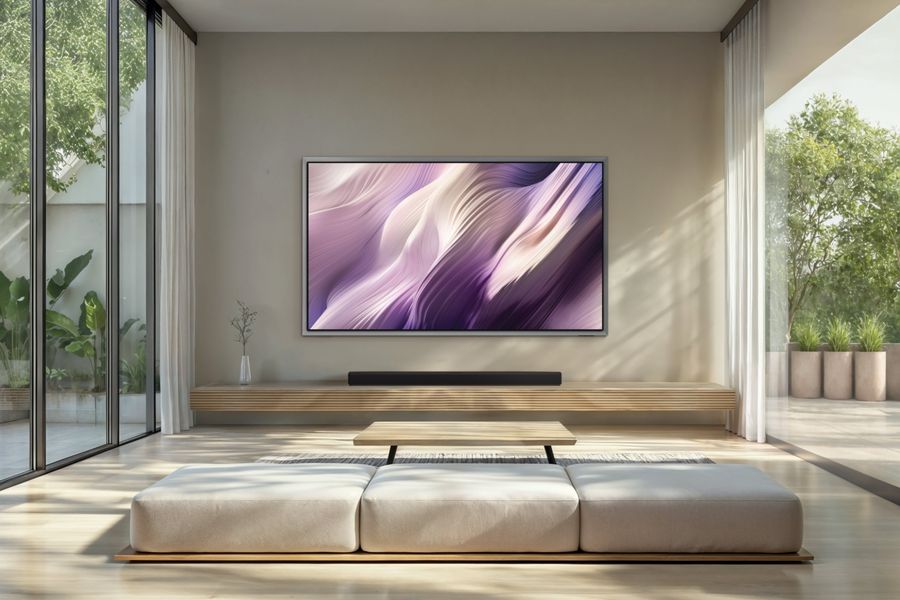 T&eacute;l&eacute;viseur Samsung TQ83S99H OLED 4K 83 pouces avec traitement Glare-Free et fr&eacute;quence 165 Hz gaming