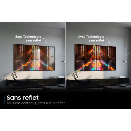 Samsung TQ83S99H sans reflet + boîtier One Connect VG-SWCH6TK + support WMN-H50EB