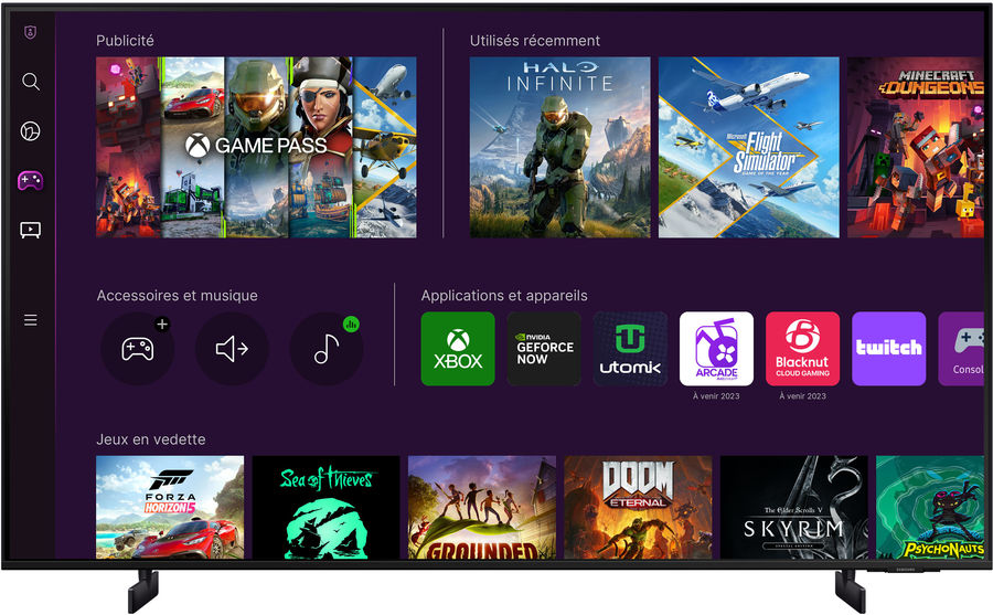 Samsung TU43CU8005 : Samsung Gaming Hub