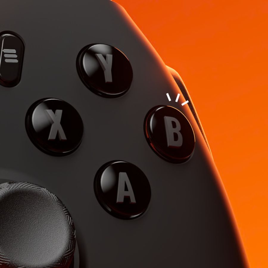 Interrupteurs m&eacute;caniques Omron sur les boutons de la Scuf Envision Wired