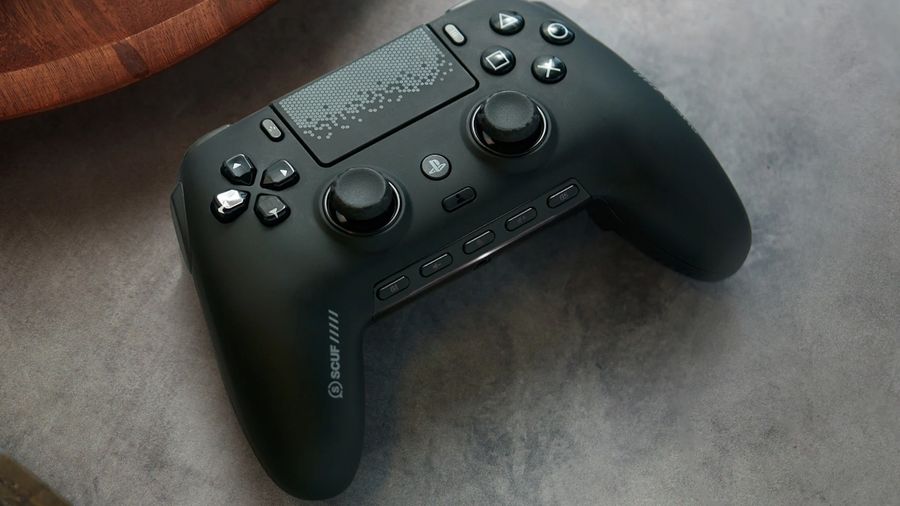 Manette PS5 Scuf Omega avec joysticks sym&eacute;triques et touches G-Keys