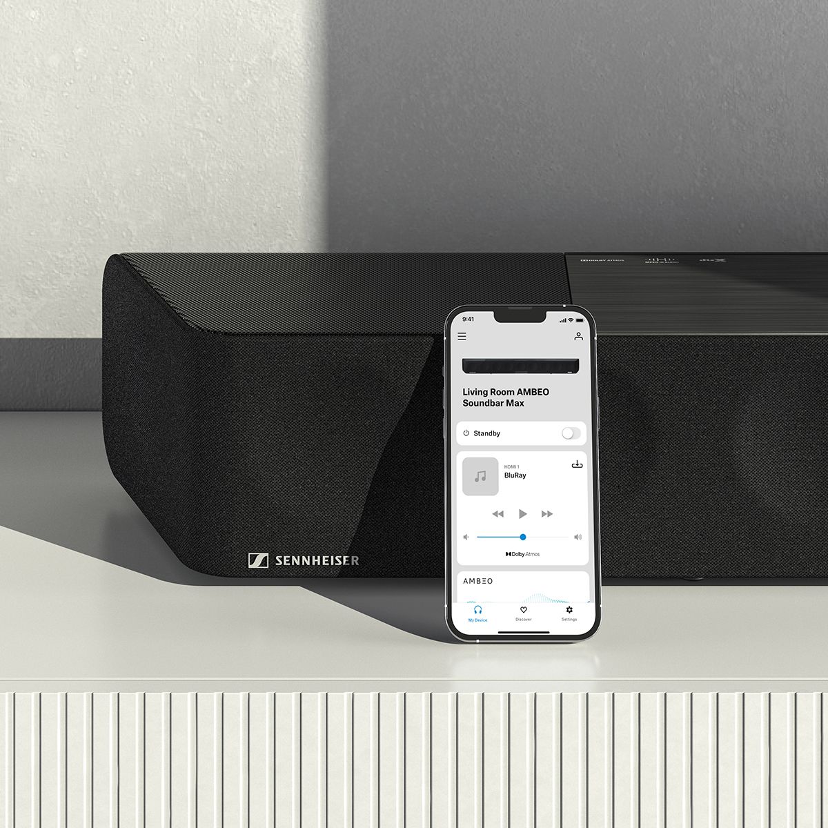 Barre de son Sennheiser Ambeo SoundBar Max Barre de son Sennheiser Ambeo SoundBar Max