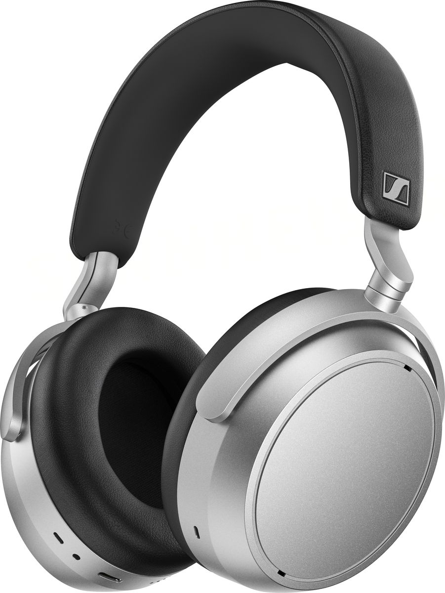 SENNHEISER Casque audiophile arceau circum-aural sans fil  HDB 630 avec r&eacute;duction du bruit Gris Lunaire