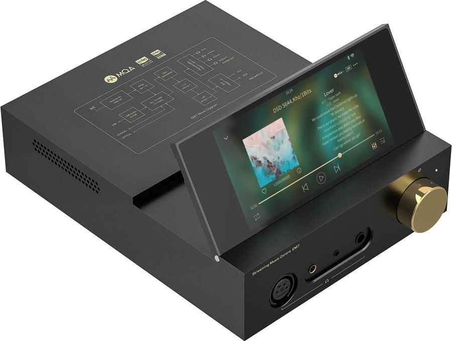 Lecteurs réseau audio Shanling EM7 Streaming Music Center Noir