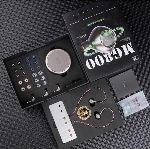 Écouteurs intra-auriculaires Shanling MG800 : accessoires