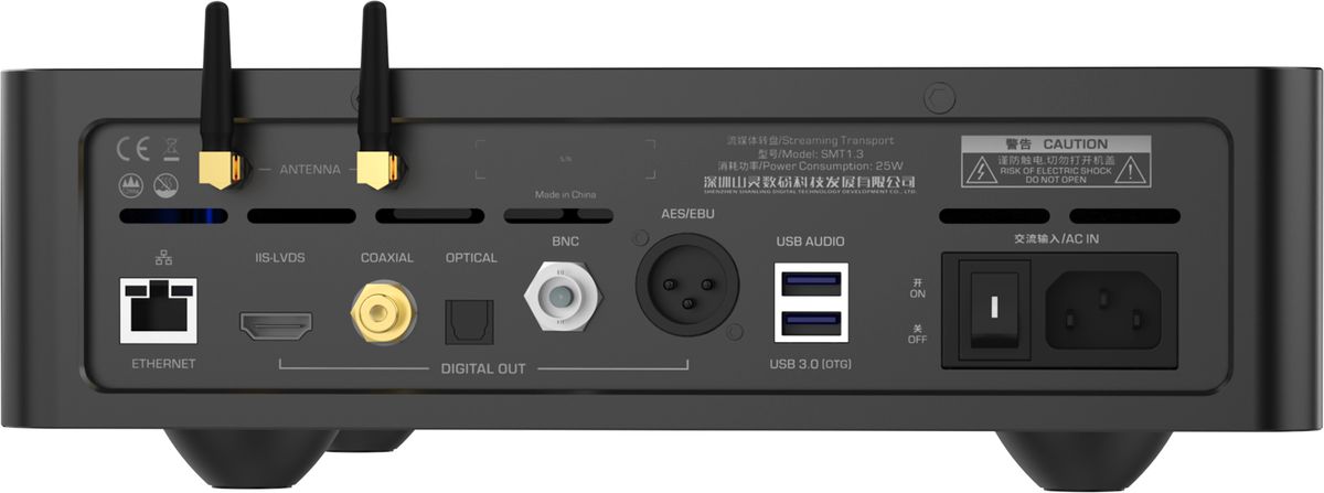 Connectique du Shanling SMT1.3