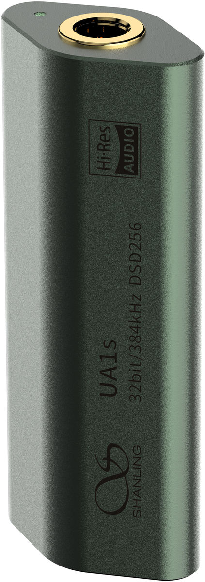 DAC Audio portables Shanling UA1s USB-C Vert