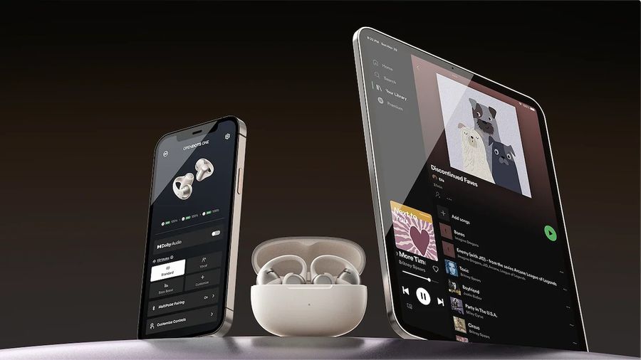 Application Shokz pour personnaliser l’audio, les commandes et les réglages des OpenDots ONE.