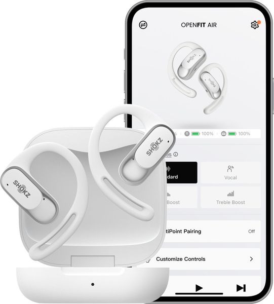 Écouteurs ouverts Shokz OpenFit Air Écouteurs ouverts Shokz OpenFit Air : mise en situation