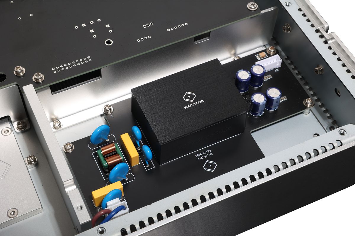 Composants du lecteur r&eacute;seau Silent Angel Munich MU