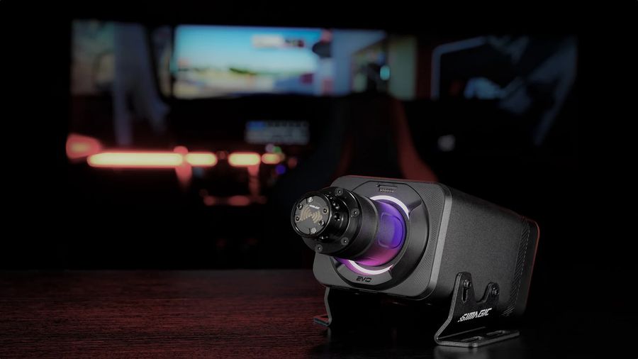 Simagic Alpha EVO Sport 9 Nm avec couple puissant et pr&eacute;cis pour simracing