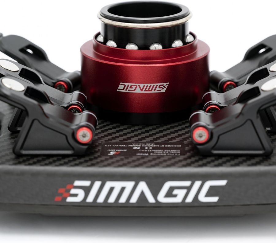 Syst&egrave;me Quick Release Simagic FX PRO QR50 avec fixation rapide et sans jeu