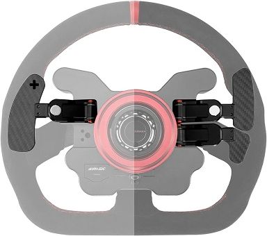 Volant Simagic GT1-SD modulaire avec palettes suppl&eacute;mentaires configurables simracing