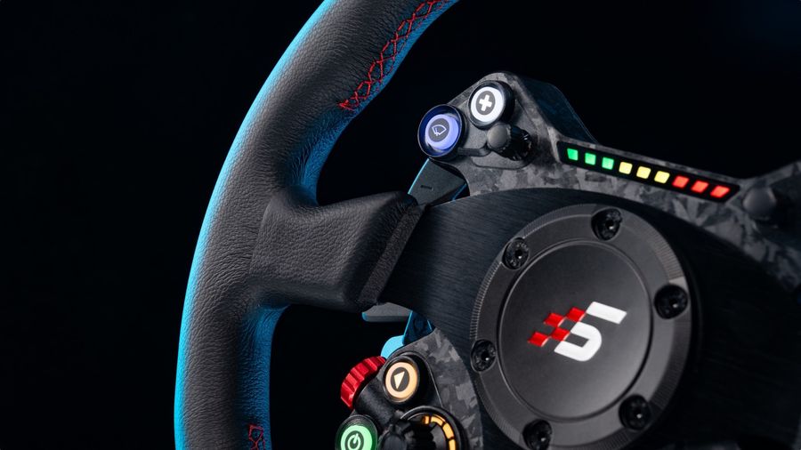 LED RGB personnalisables du volant Simagic NEO-X 330R pour immersion en simracing