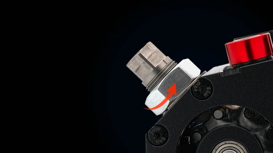 R&eacute;glage de l&rsquo;amortissement du levier s&eacute;quentiel Simagic Q1 pour adapter la r&eacute;sistance des vitesses