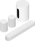 Sonos Beam Blanc + 2 Sonos Era 100 Blanc + Sub Mini Blanc