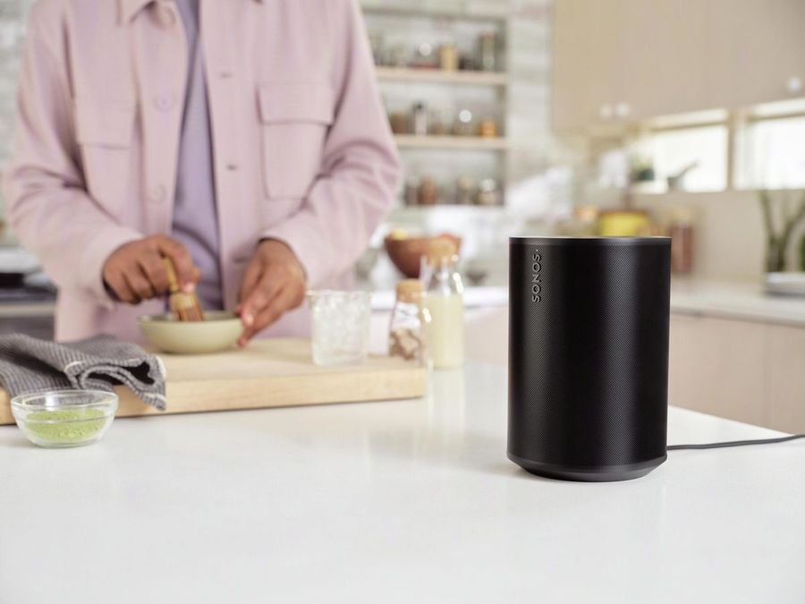 Enceinte sans fil avec assistant vocaux 