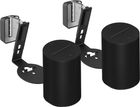 Sonos Era 100 Noir + Vogel's SWM 4111 Noir (la paire)