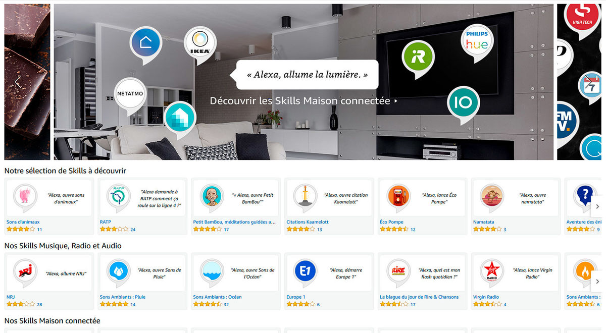 Skill Amazon Alexa sur enceinte Sonos Skill Amazon Alexa sur enceinte Sonos