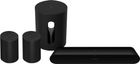 Sonos Ray 4.1 Era 100 Noir (1 Sonos Ray, 1 Sonos Sub Mini et 2 Sonos Era 100)