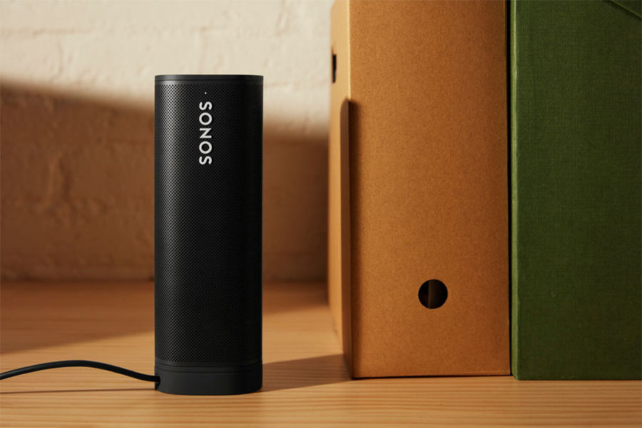 Sonos Roam Enceinte connectée avec batterie, noir - Worldshop