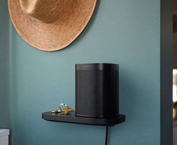 Support mural Sonos Shelf mise en situation