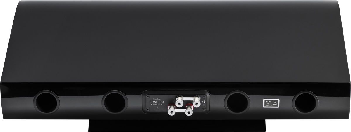 Enceinte centrale double bornier