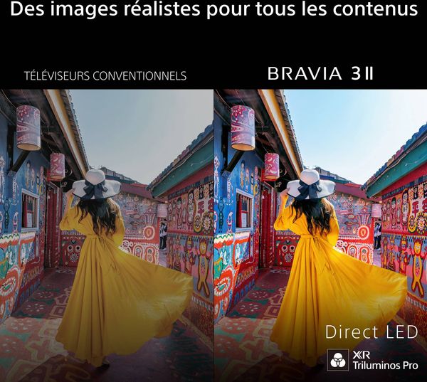 Téléviseur Sony Bravia 3 II 100 pouces Direct LED Téléviseur Sony Bravia 3 II 100 pouces Direct LED