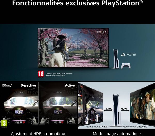 Téléviseur Sony Bravia 3 II 100 pouces Perfect for PlayStation 5 Téléviseur Sony Bravia 3 II 100 pouces Perfect for PlayStation 5