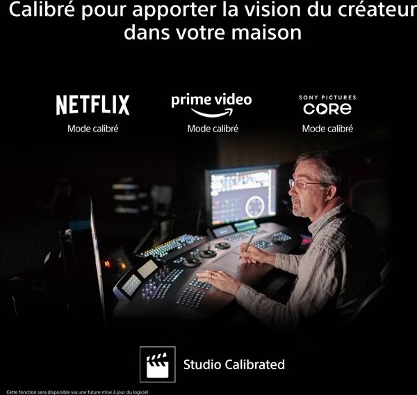 Téléviseur Sony Bravia 3 II pensé pour le cinéma Téléviseur Sony Bravia 3 II pensé pour le cinéma