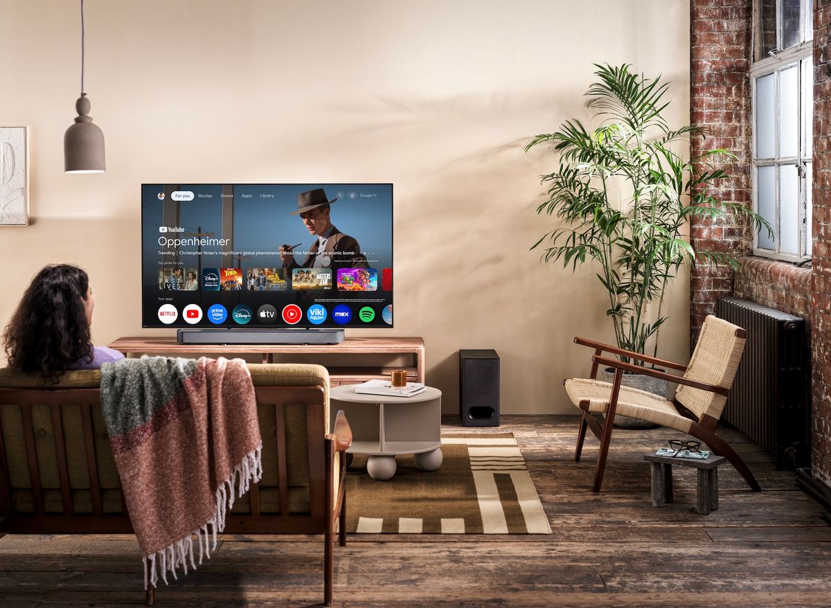 Barre de son avec caisson sans fil 