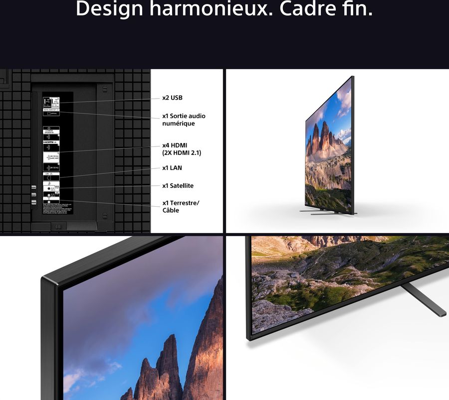 Design élégant Sony 98 BRAVIA 5 Design élégant Sony 98 BRAVIA 5