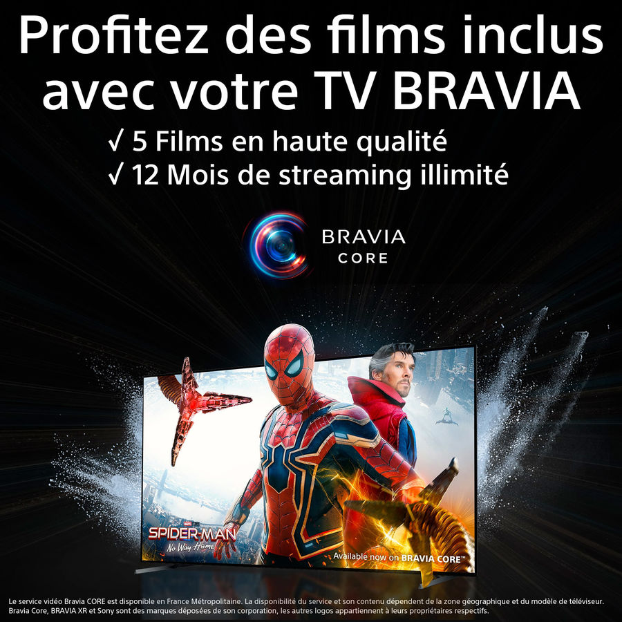 Sony KD-65X80L : Bravia Core Sony KD-65X80L : Bravia Core