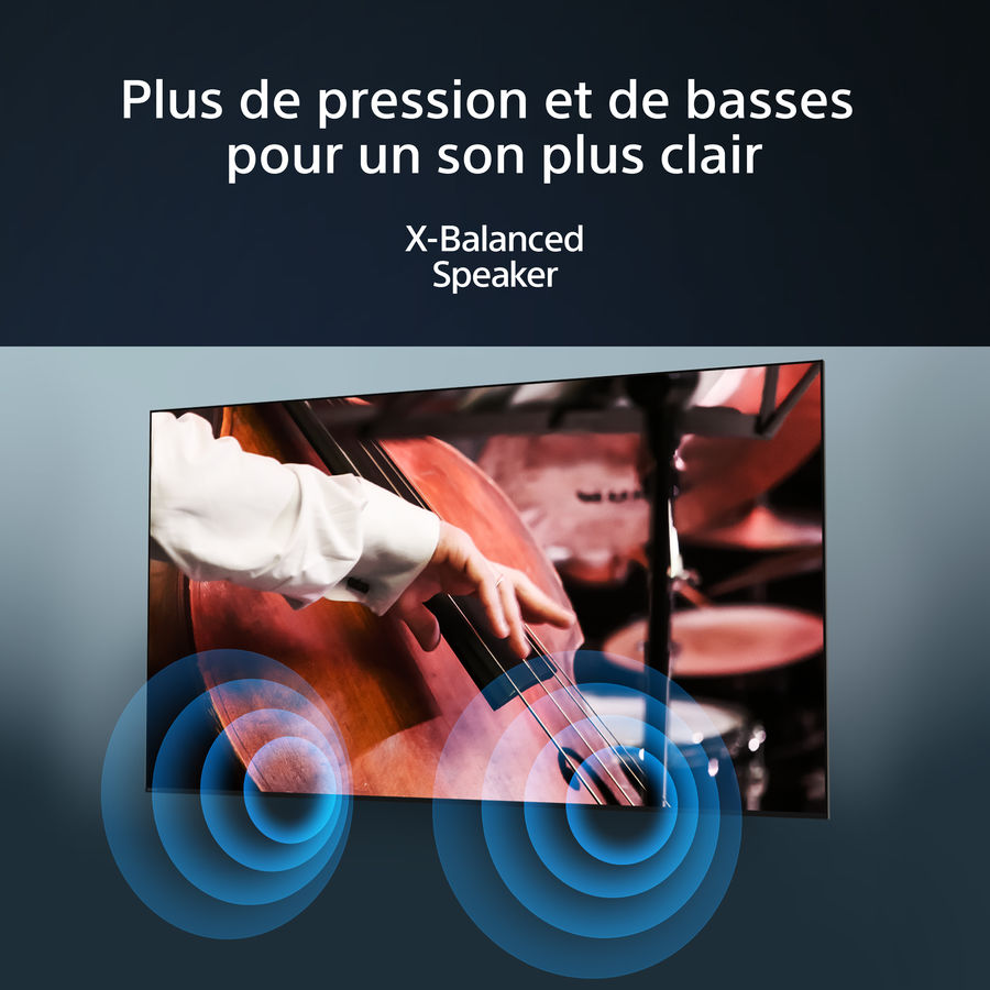 Sony KD-75X80L : X-Balanced Speaker, Dolby Vision/Atmos