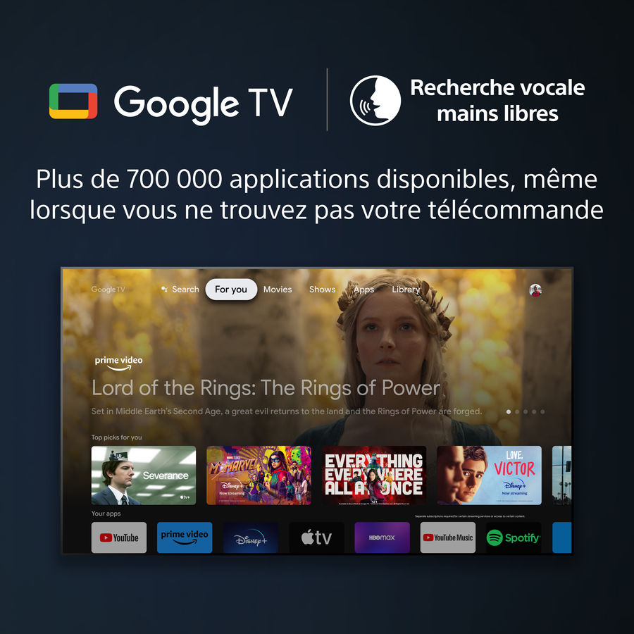 Sony KD-85X80L : Google TV