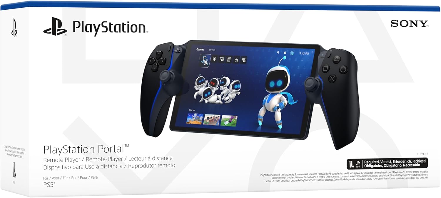Sony PS Portal Midnight Black - Consoles de jeux