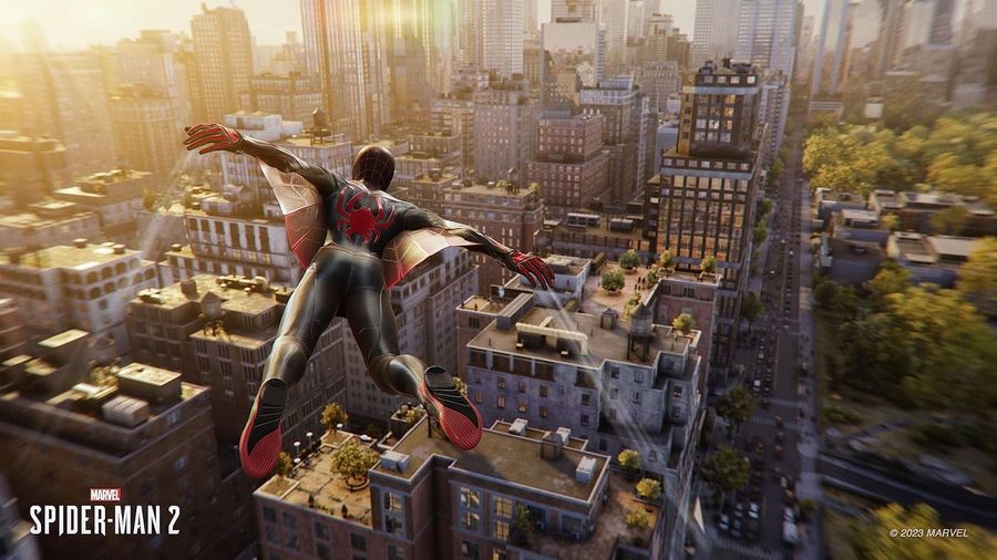 Survolez New York dans Spider Man 2 sur PS5 Slim !