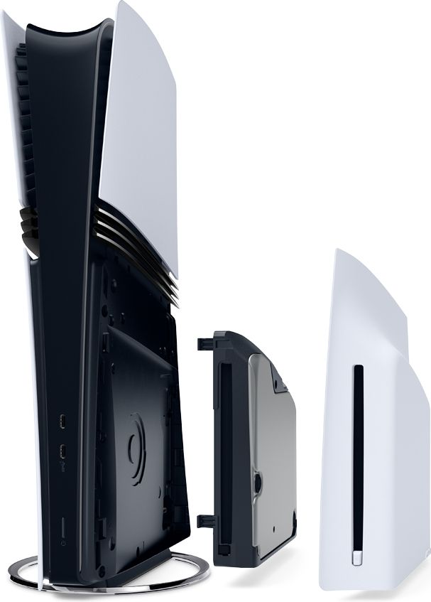 Le lecteur Blu-ray peut être installé simplement sur la PlayStation 5 Pro.