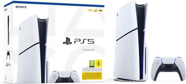 Console Sony PlayStation 5 PS5 Slim avec Lecteur (+60€ en carte cadeau) –