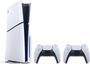 Sony PS5 Slim Édition Standard + 2ème manette DualSense Blanc